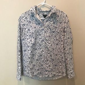 Jcrew floral button down